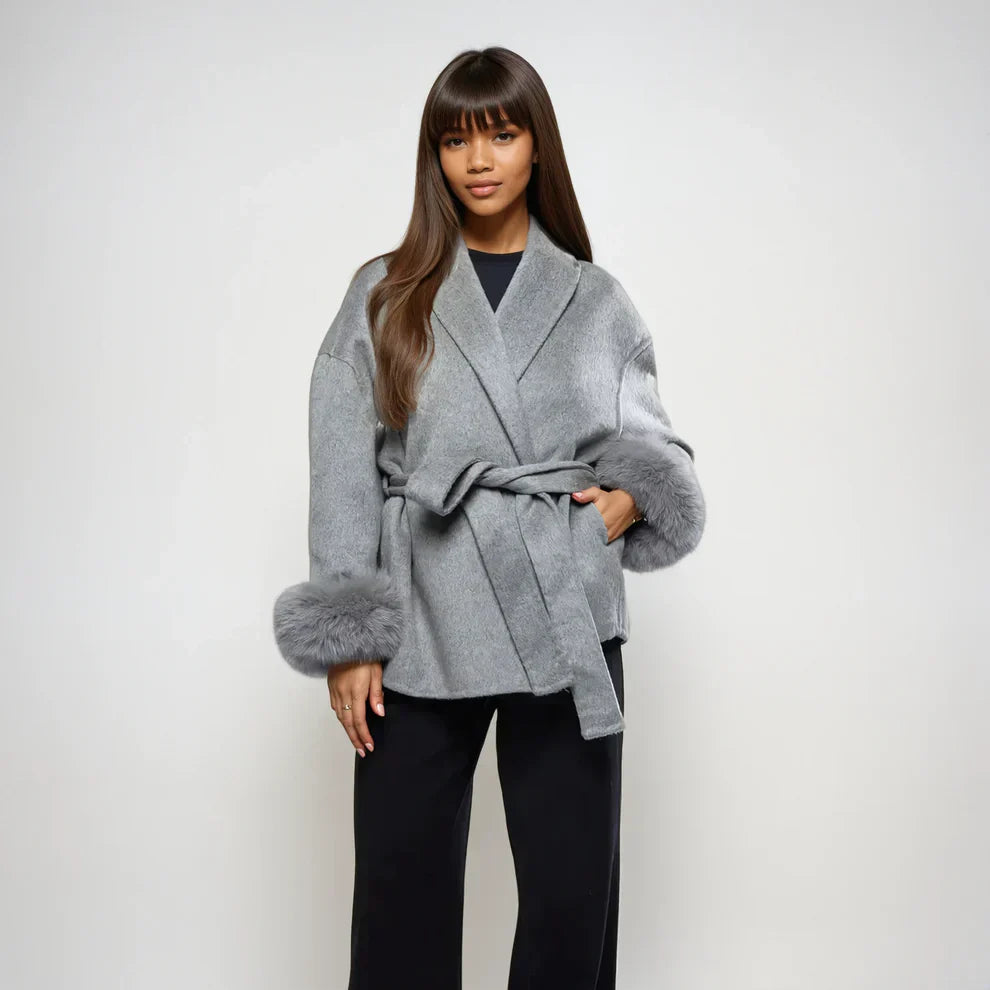 Celine Luxe – Faux Fur Jacket