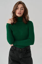 ROSA | ETERNA CONTOUR RIBBED TURTLENECK SWEATER