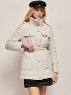 MIRA | QUILTED BELTED JACKET