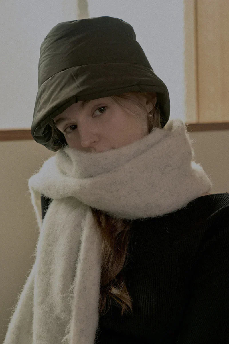 Cozy, soft, fluffy scarf