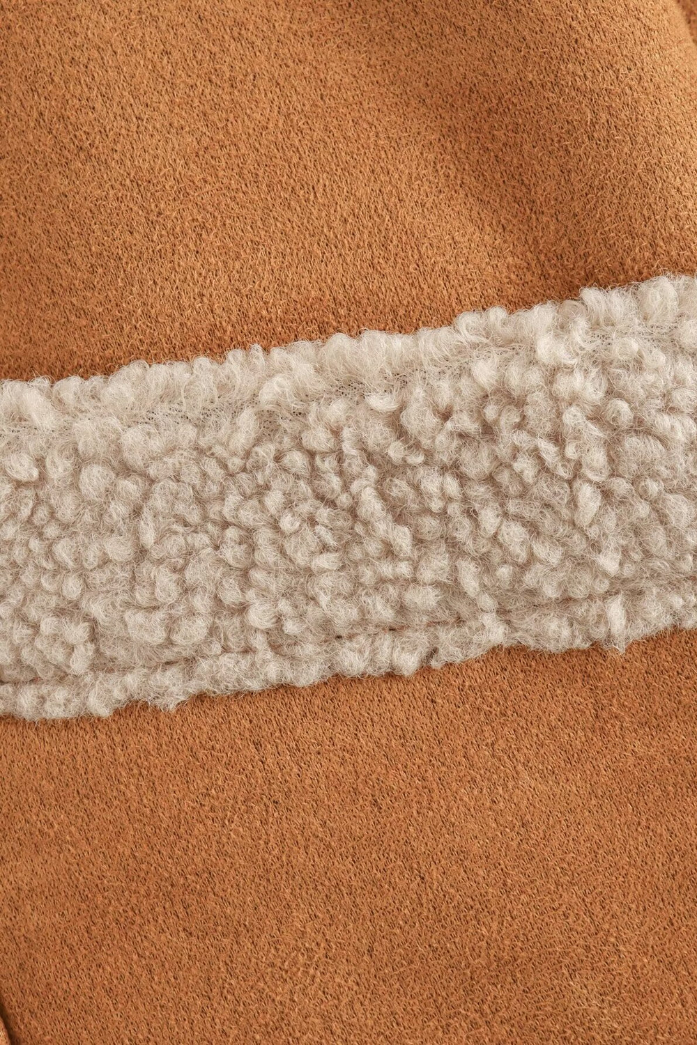 ALUNA | OVERSIZED FAUX SHEARLING JACKET