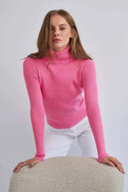 ROSA | ETERNA CONTOUR RIBBED TURTLENECK SWEATER