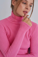 ROSA | ETERNA CONTOUR RIBBED TURTLENECK SWEATER