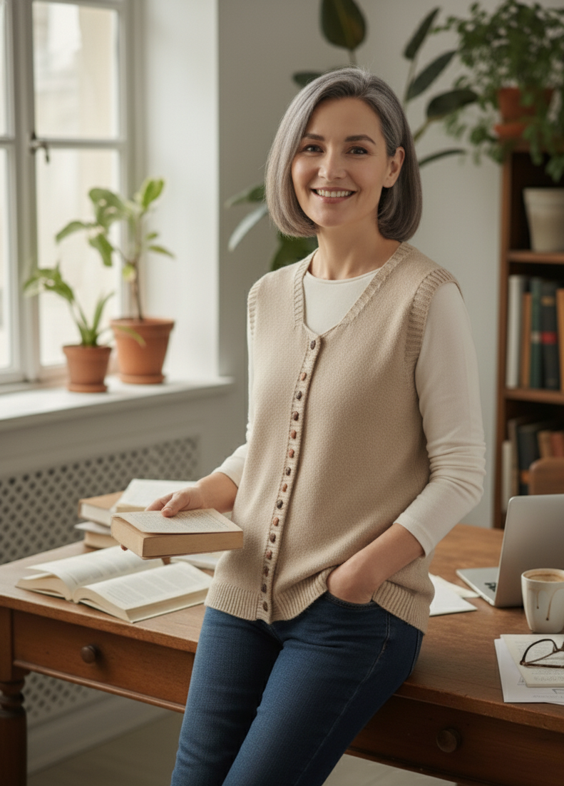 ROMA – Classic Knit Vest