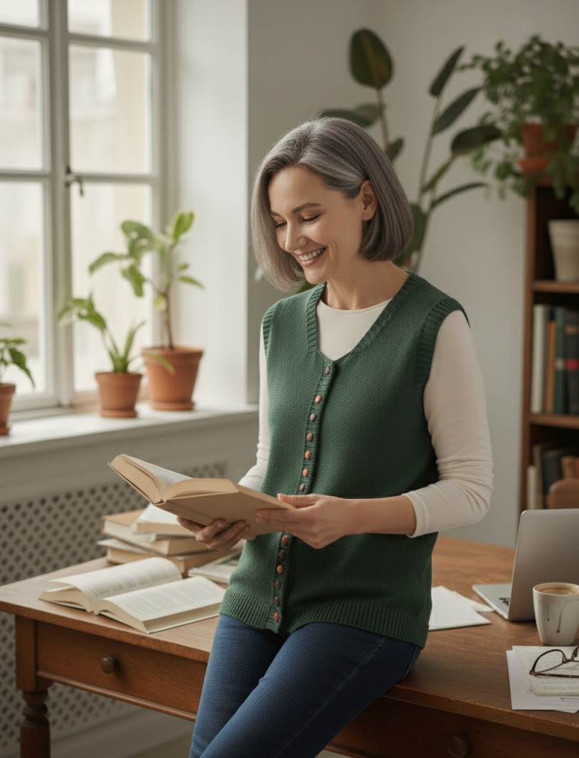 ROMA – Classic Knit Vest