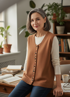 ROMA – Classic Knit Vest