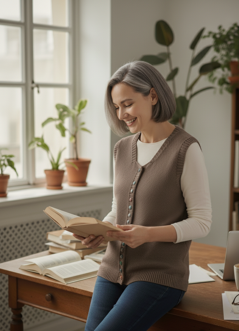 ROMA – Classic Knit Vest