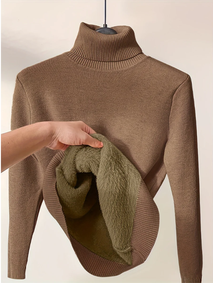 SIENA | COZY SOFT KNIT TURTLENECK SWEATER